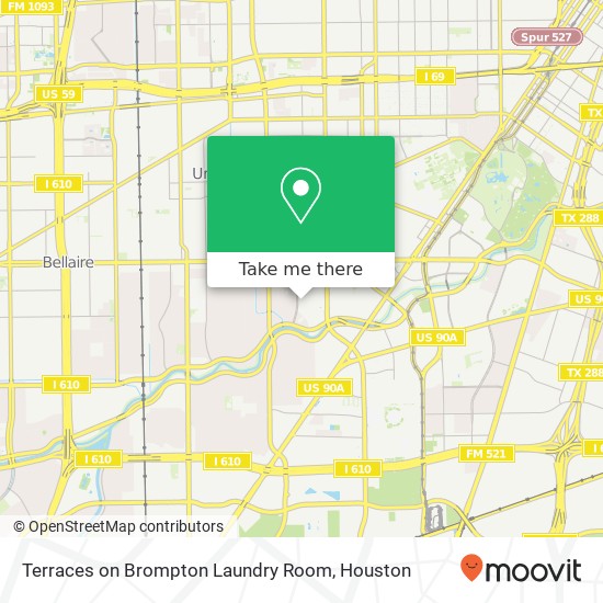 Terraces on Brompton Laundry Room map