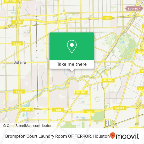 Mapa de Brompton Court Laundry Room OF TERROR