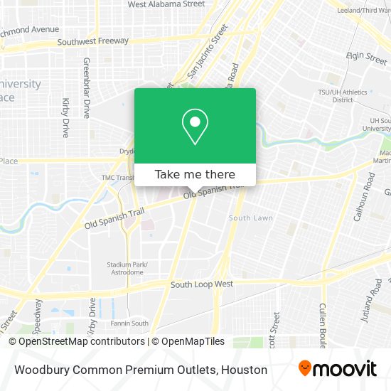 Mapa de Woodbury Common Premium Outlets