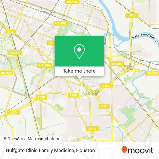 Mapa de Gulfgate Clinic Family Medicine
