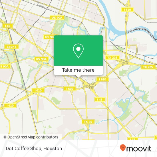 Dot Coffee Shop map