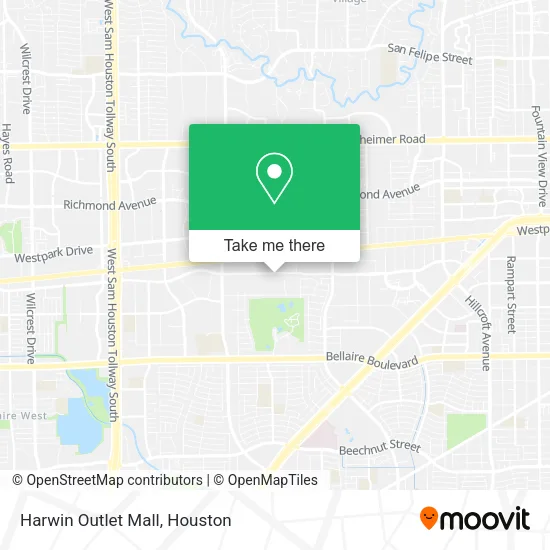 Mapa de Harwin Outlet Mall