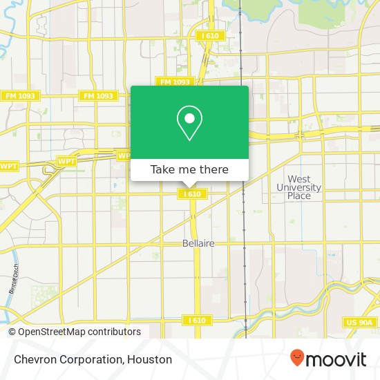 Mapa de Chevron Corporation