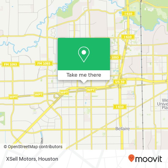 XSell Motors map