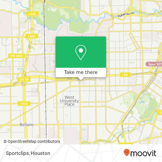 Sportclips map