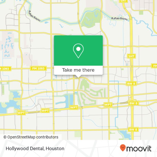 Mapa de Hollywood Dental