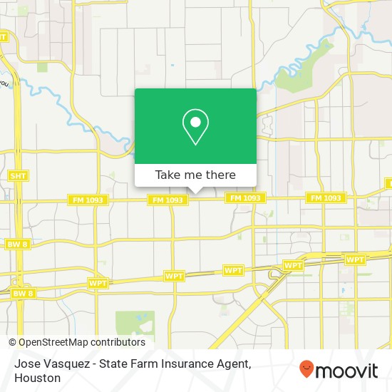 Jose Vasquez - State Farm Insurance Agent map