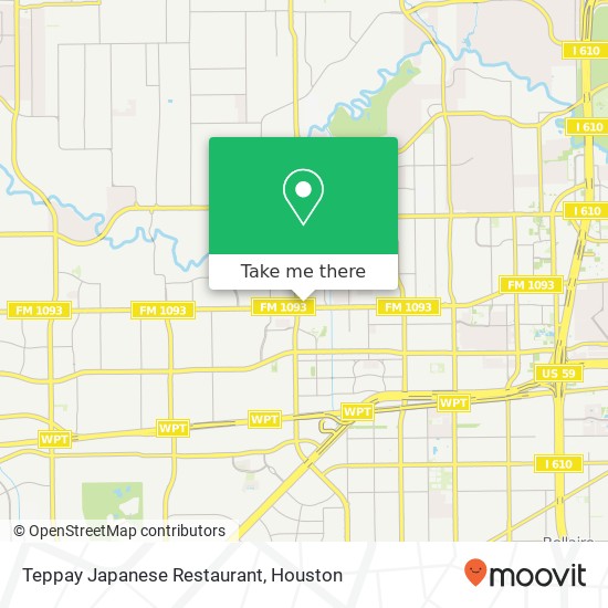 Teppay Japanese Restaurant map