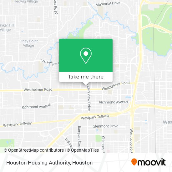 Mapa de Houston Housing Authority