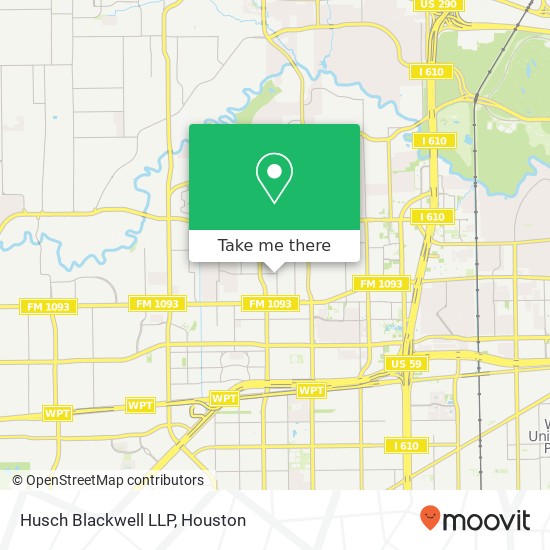 Husch Blackwell LLP map