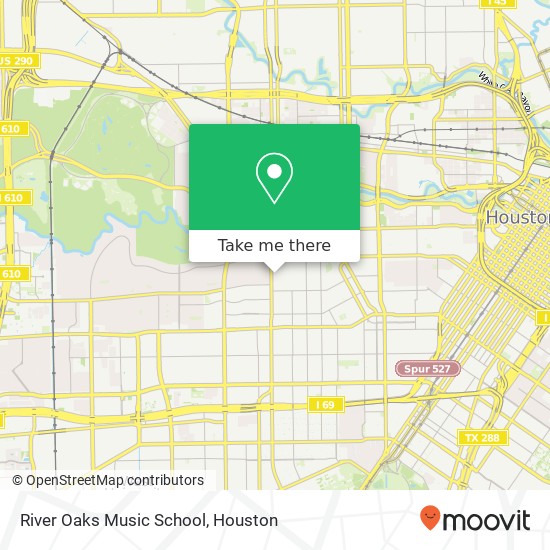 Mapa de River Oaks Music School