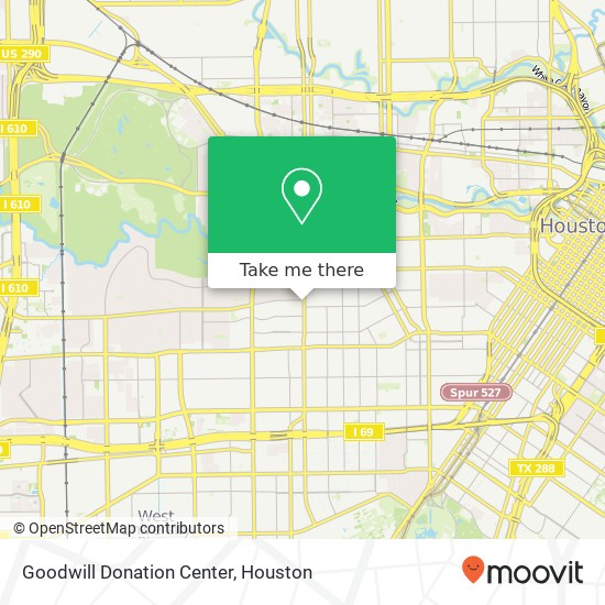 Mapa de Goodwill Donation Center