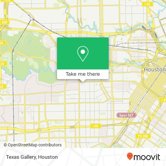 Texas Gallery map