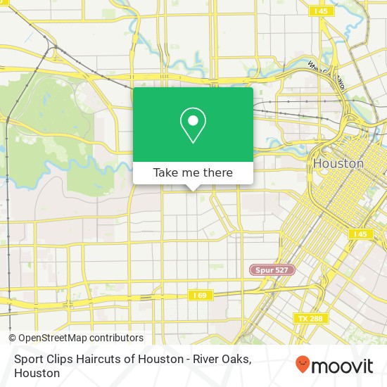 Sport Clips Haircuts of Houston - River Oaks map