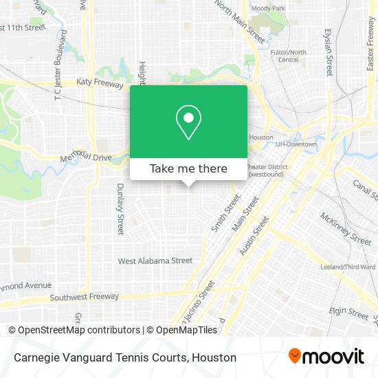 Mapa de Carnegie Vanguard Tennis Courts