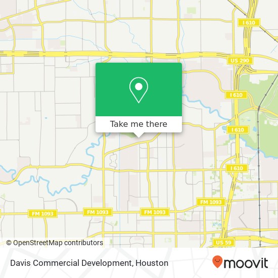 Mapa de Davis Commercial Development