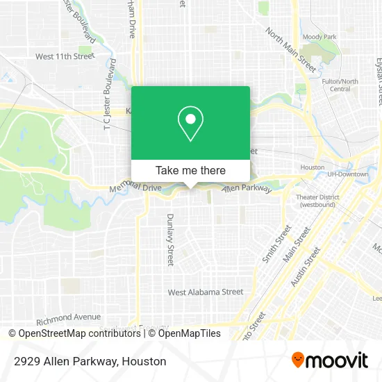 2929 Allen Parkway map