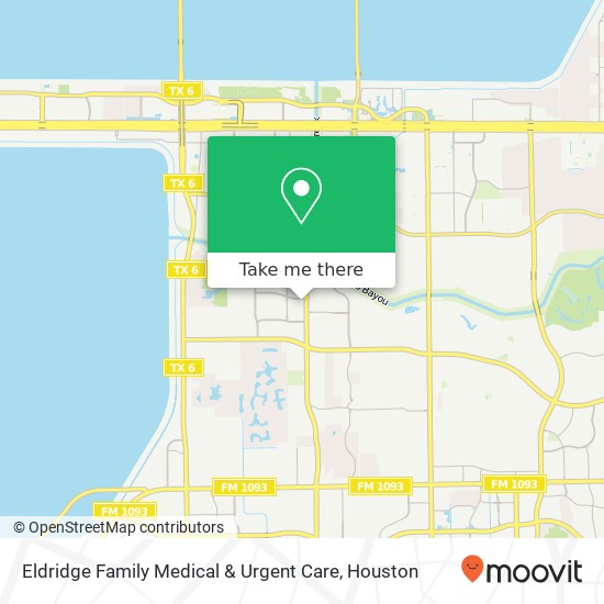 Mapa de Eldridge Family Medical & Urgent Care