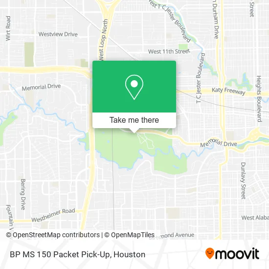 Mapa de BP MS 150 Packet Pick-Up