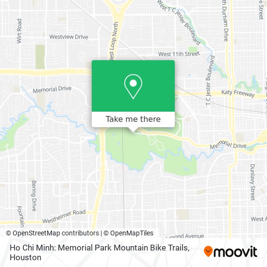 Mapa de Ho Chi Minh: Memorial Park Mountain Bike Trails