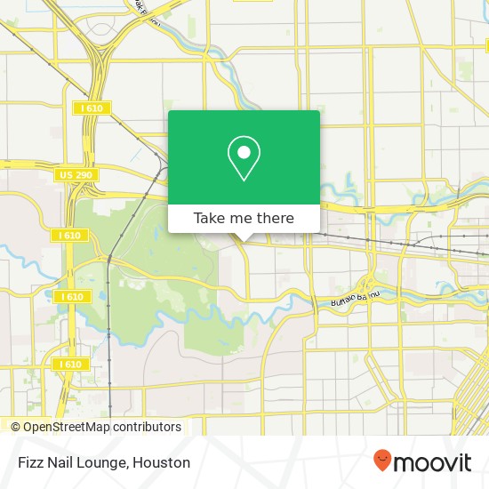 Mapa de Fizz Nail Lounge