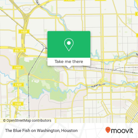 The Blue Fish on Washington map