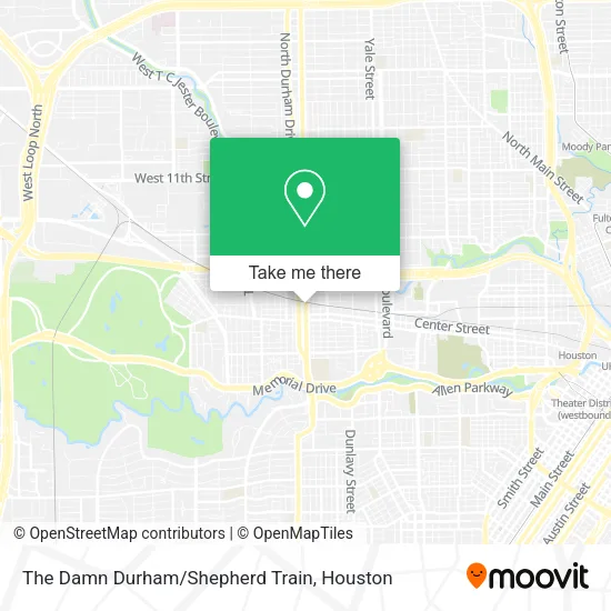 Mapa de The Damn Durham/Shepherd Train