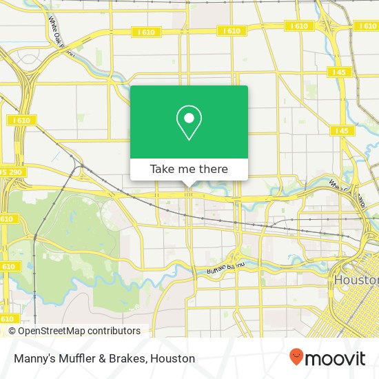 Mapa de Manny's Muffler & Brakes