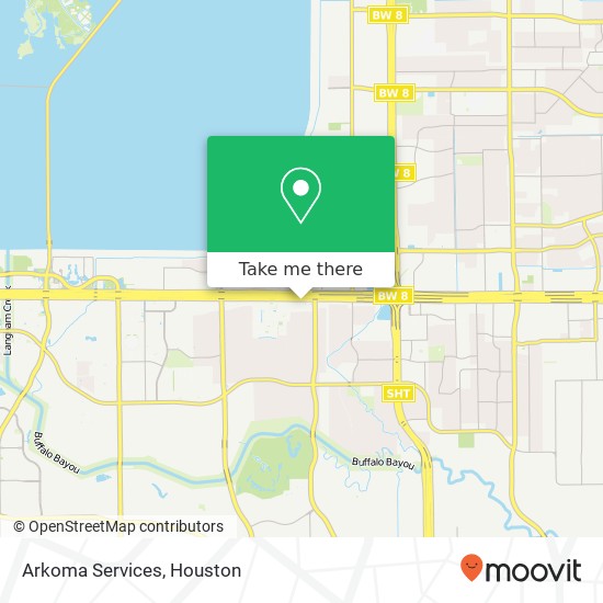 Arkoma Services map