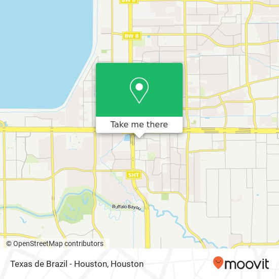 Texas de Brazil - Houston map