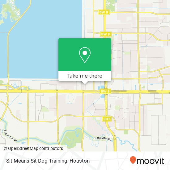 Mapa de Sit Means Sit Dog Training