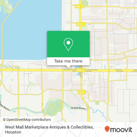 West Mall Marketplace Antiques & Collectibles map