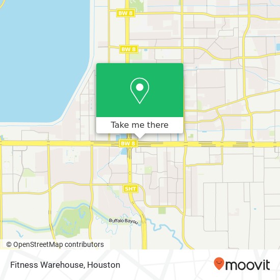 Fitness Warehouse map