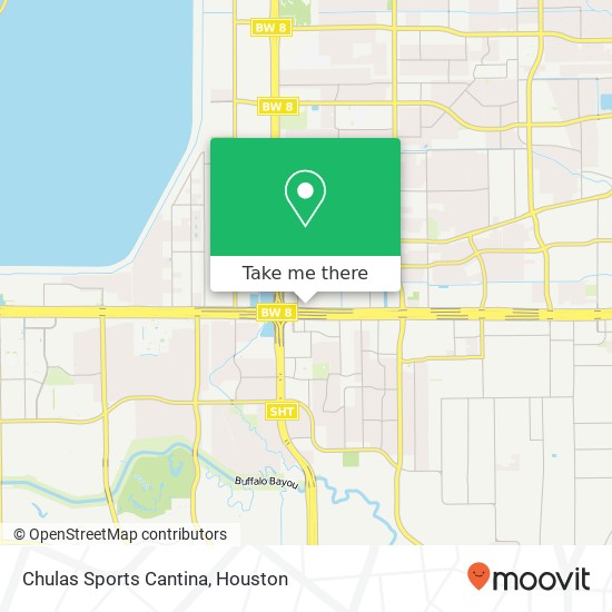 Chulas Sports Cantina map