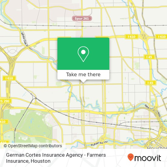 Mapa de German Cortes Insurance Agency - Farmers Insurance