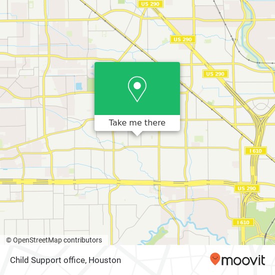Child Support office map