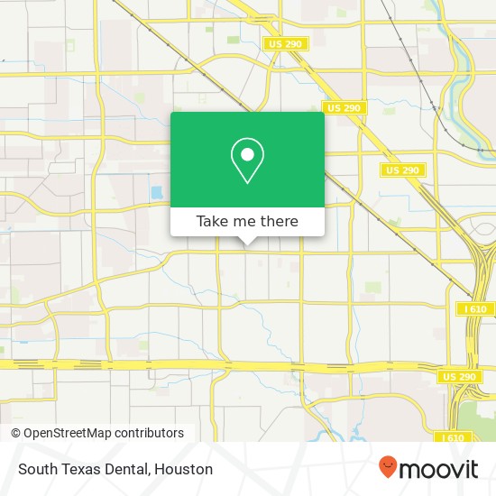 Mapa de South Texas Dental