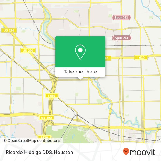 Ricardo Hidalgo DDS map