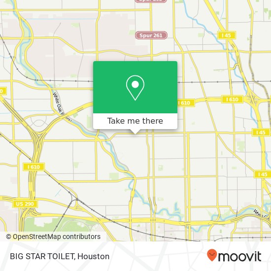 BIG STAR TOILET map