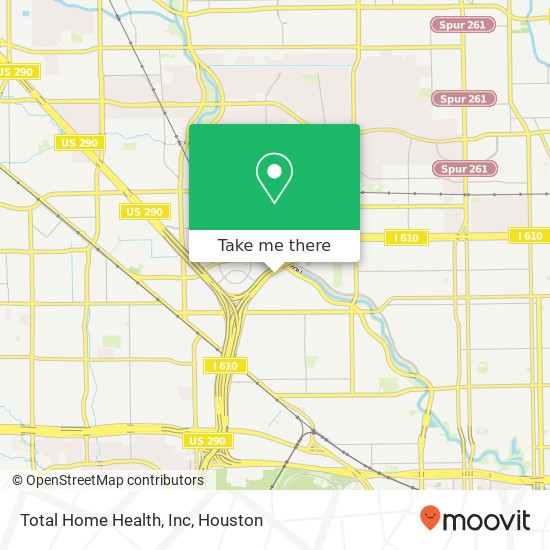 Mapa de Total Home Health,  Inc