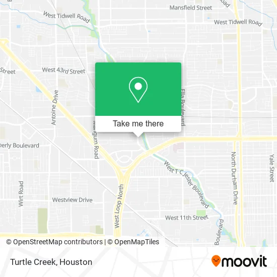 Mapa de Turtle Creek