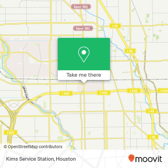 Kims Service Station map