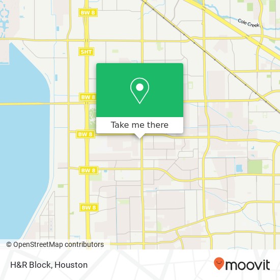 Mapa de H&R Block