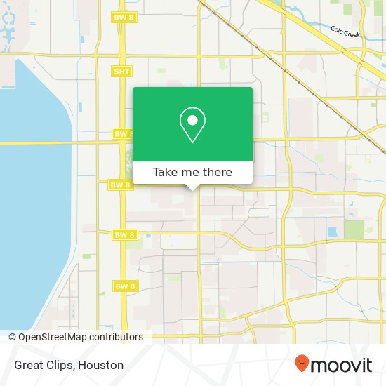 Great Clips map