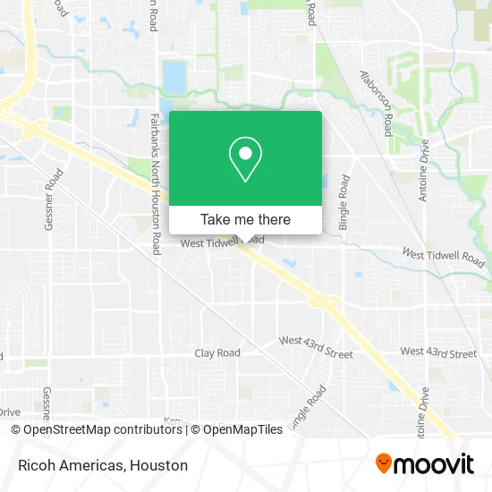 Ricoh Americas map