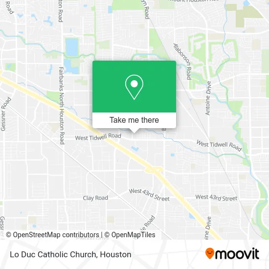 Lo Duc Catholic Church map