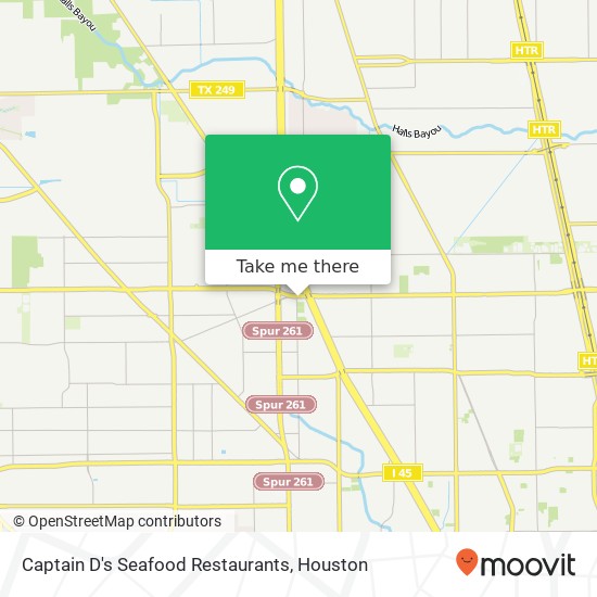 Captain D's Seafood Restaurants map