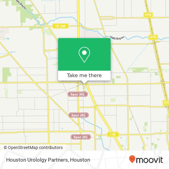 Mapa de Houston Urololgy Partners