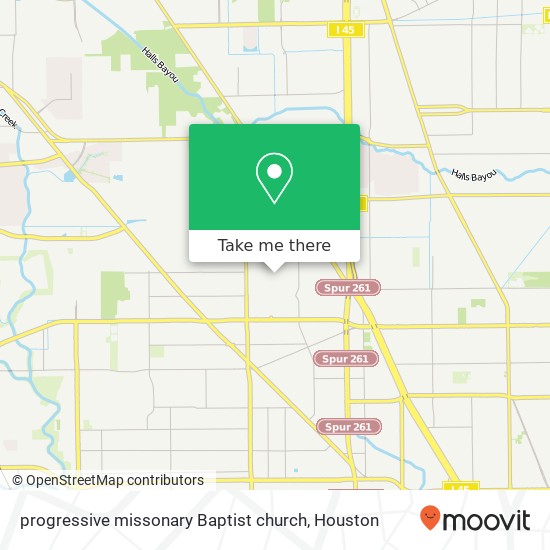 progressive missonary Baptist church map