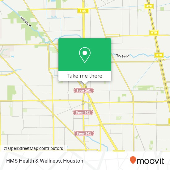 HMS Health & Wellness map
